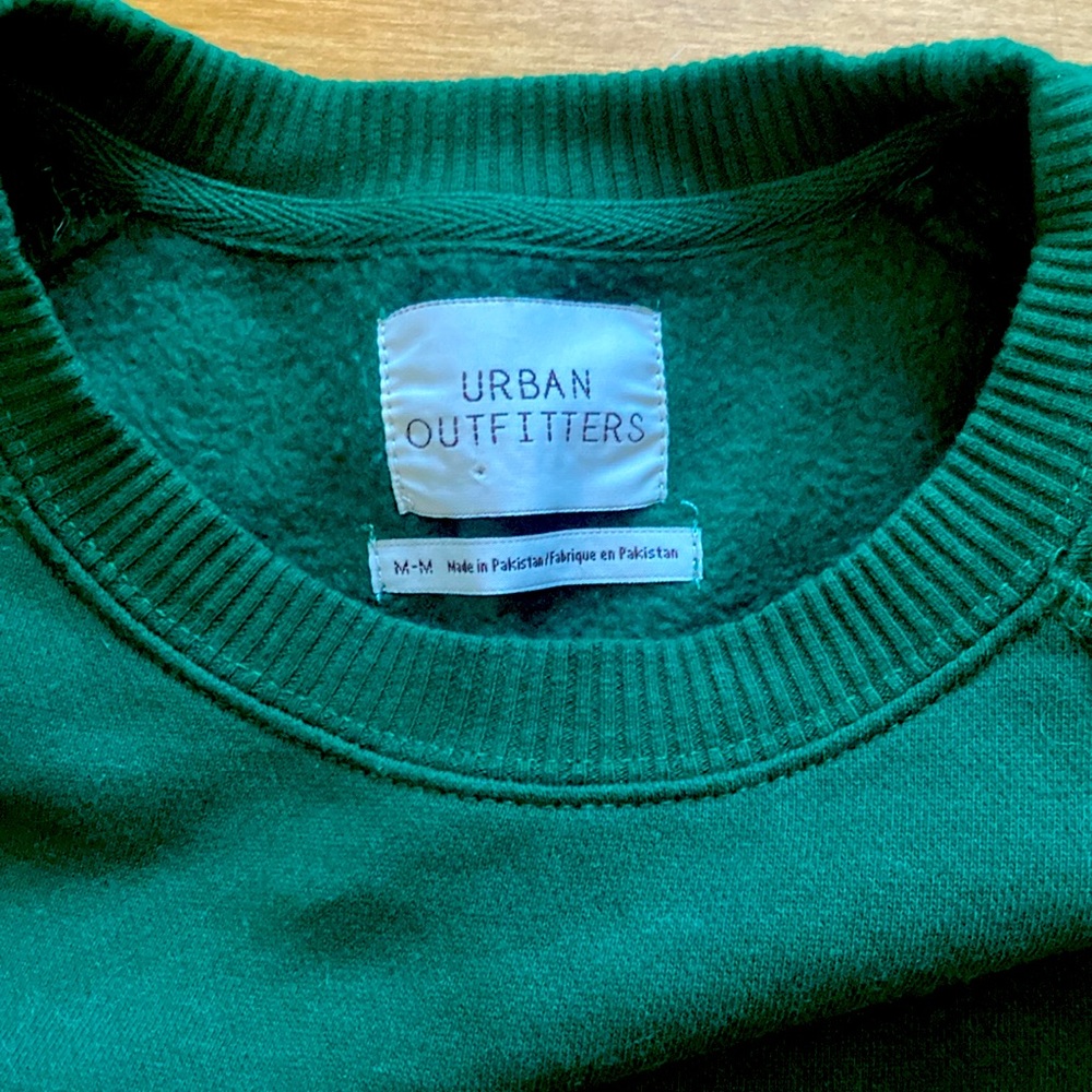 Urban Outfitters Green Sweatshirt - Picture 2 of 4